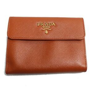 Prada Saffiano Metal Bifold Wallet